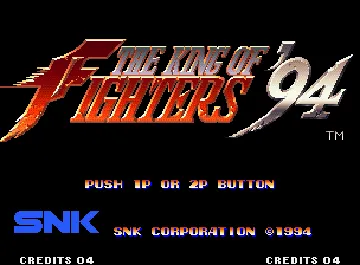 The King of Fighters '94 screen shot title